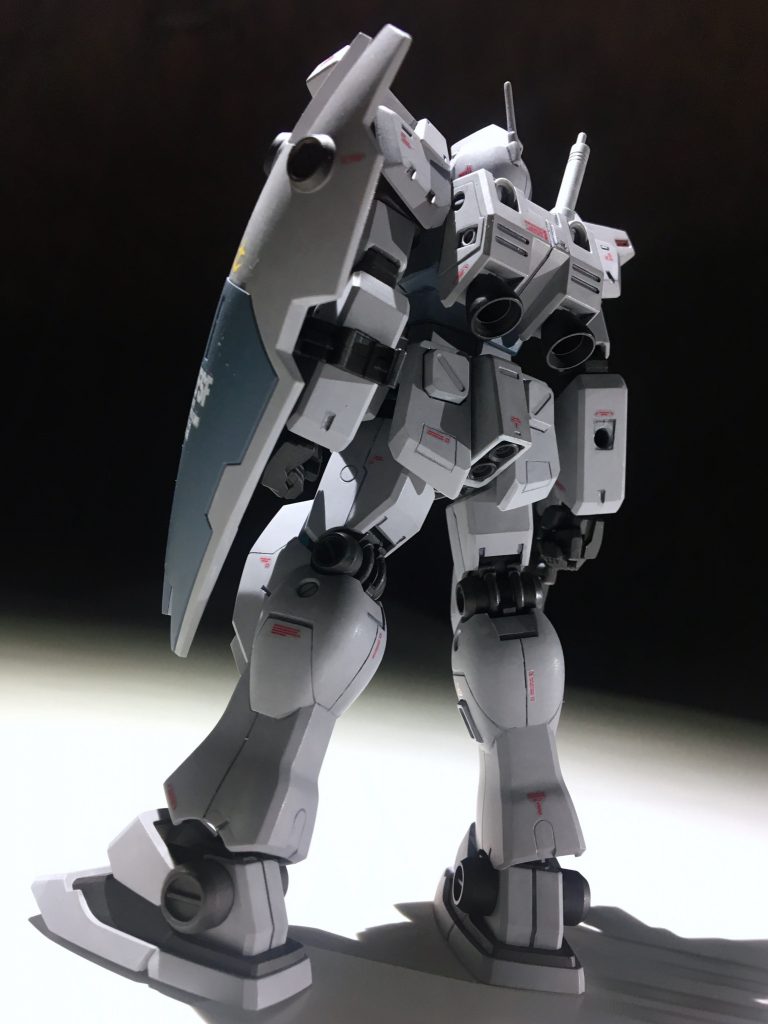 シールドの曲面が魅力的です。