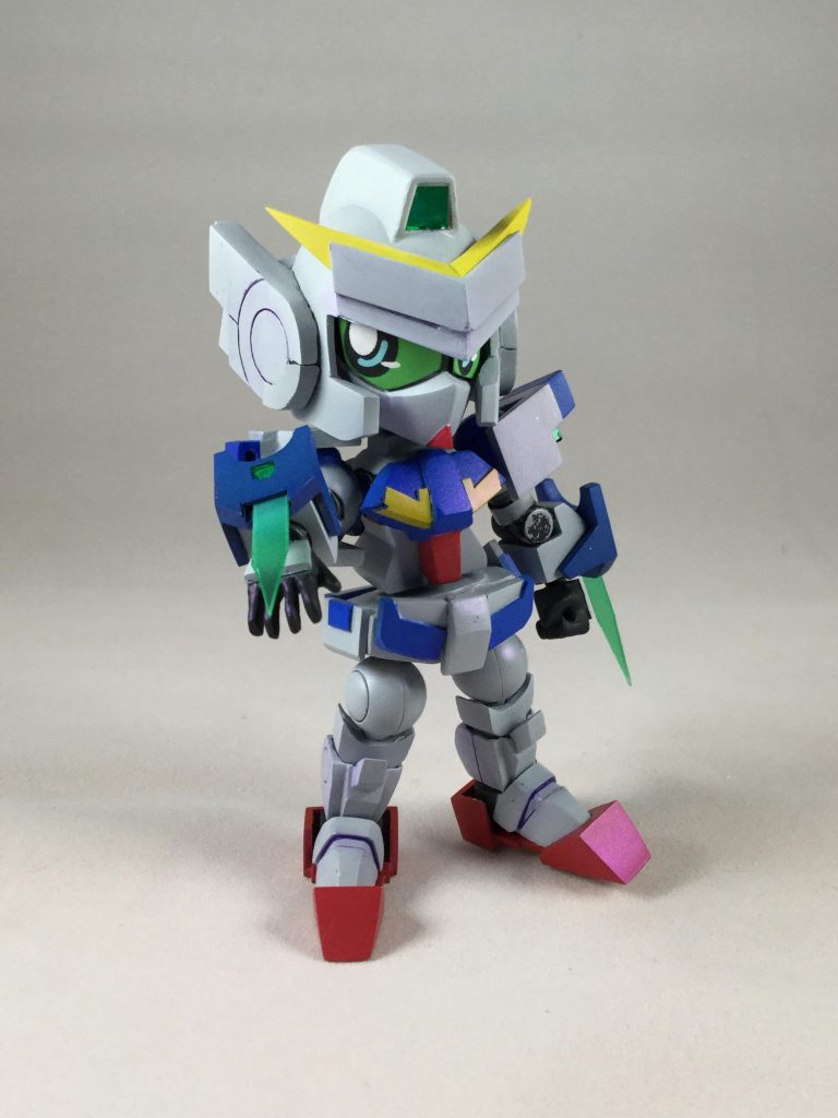 腕からはビームのライフルとサーベルを兼用する武器を装備