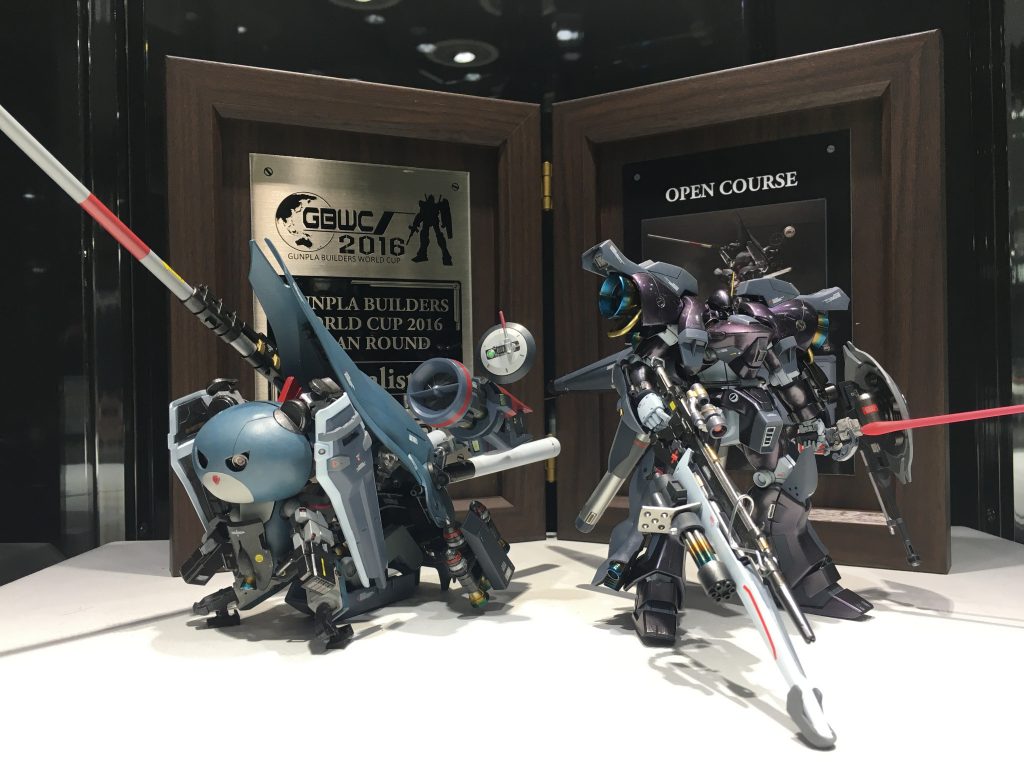 GBWC初参加でファイナリストに選んで頂けた時の記念撮影。初めてエアブラシで塗装した作品でもあり。色々考えさせられた。モデラーとして大きく成長出来るきっかけとなったなー。