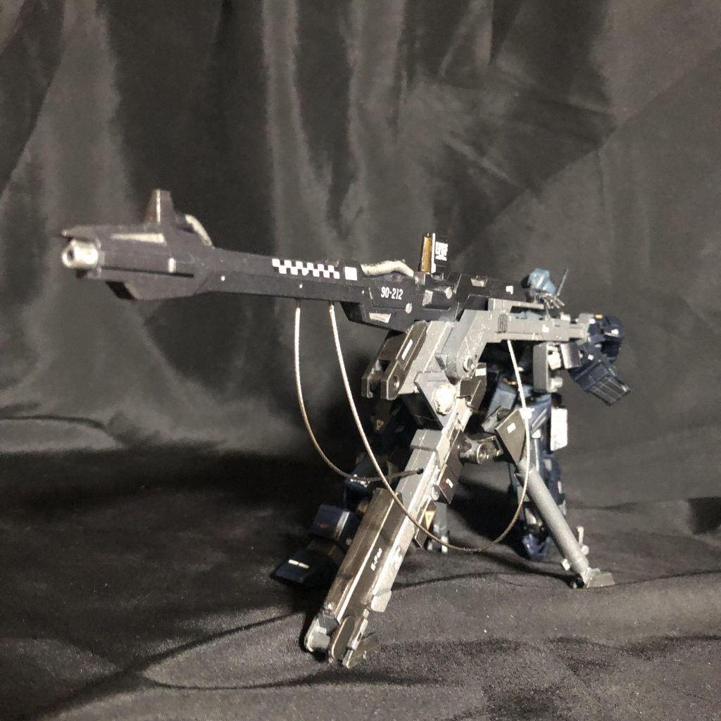 目玉の大型武器はディテールを増やしてます