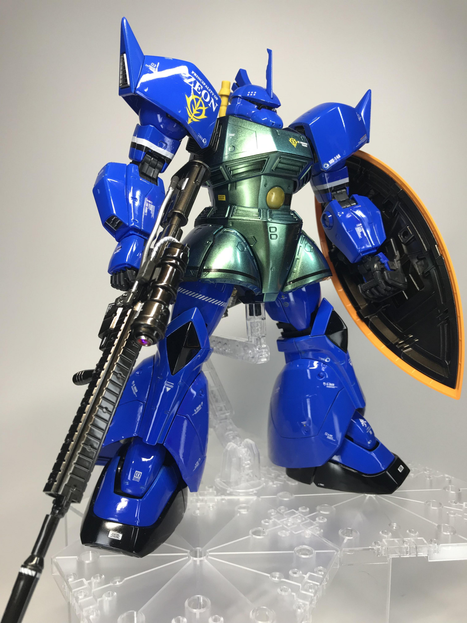 MG ガトー専用ゲルググ ver.2.0 〜オリジナル・グロス塗装〜｜モルガナ