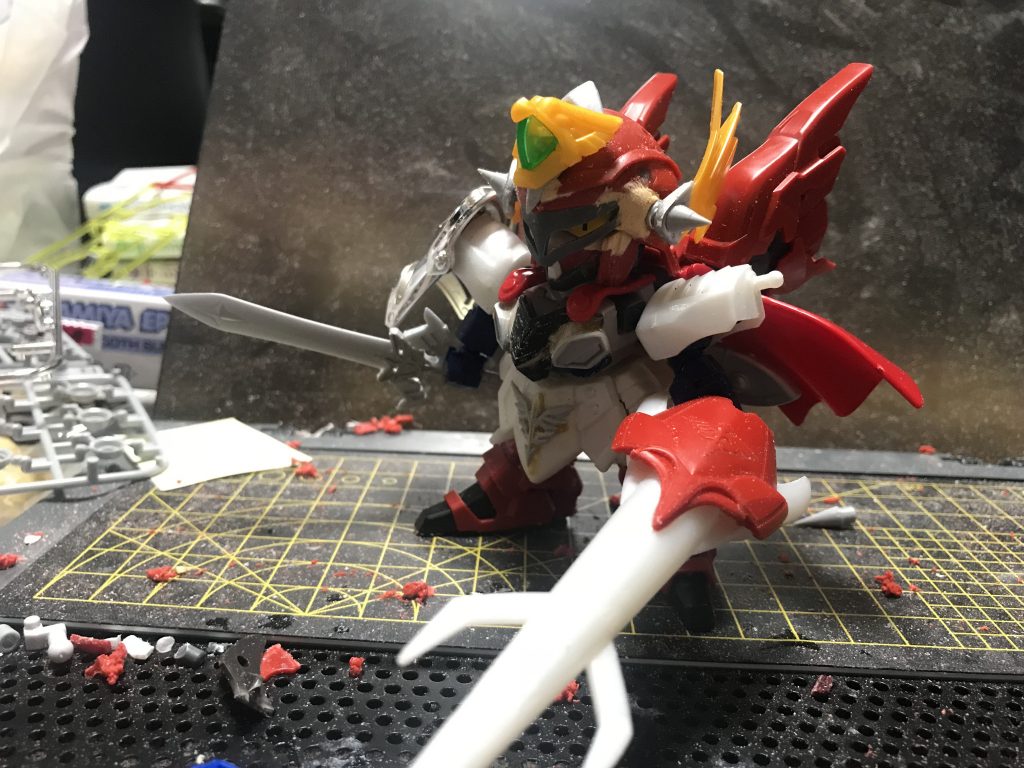 バーサル騎士の鎧をベースにミキシング