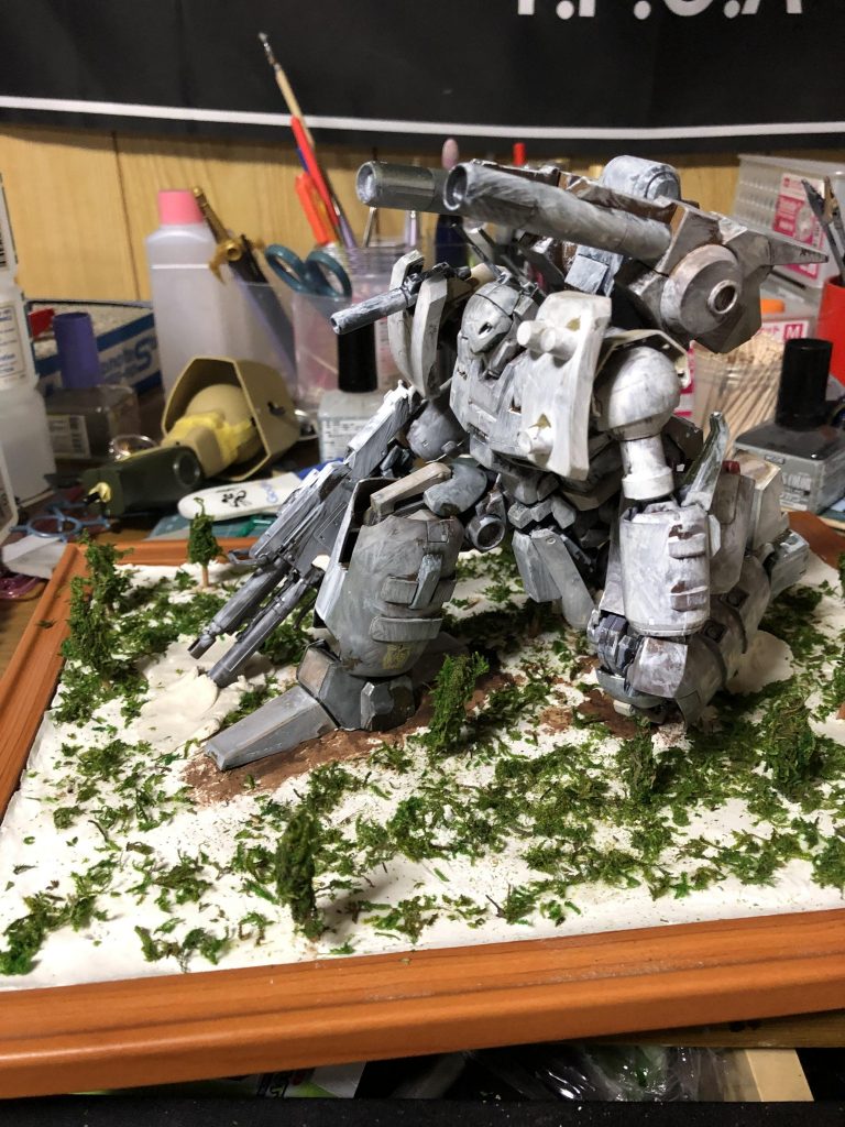 簡易的なジオラマを付けました