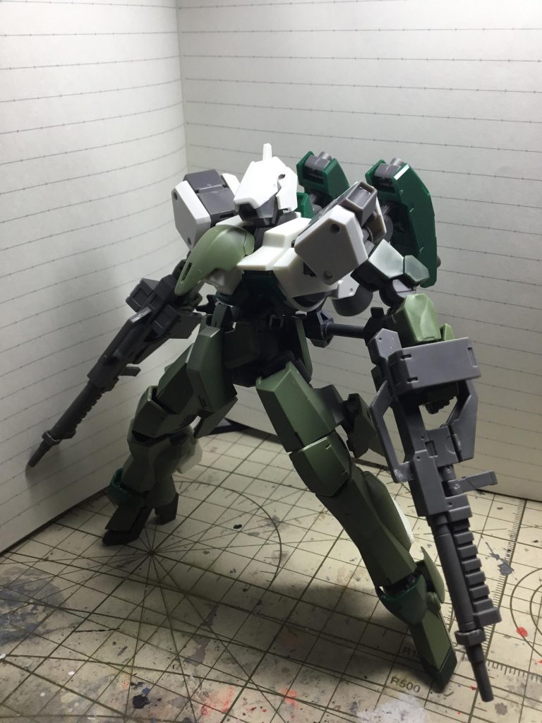最初にミキシングした状態。バランスが悪い(´・ω・`)