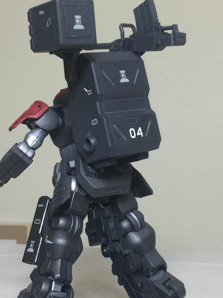 グリモアブラックベレーカスタムの
背面の アピールショット！