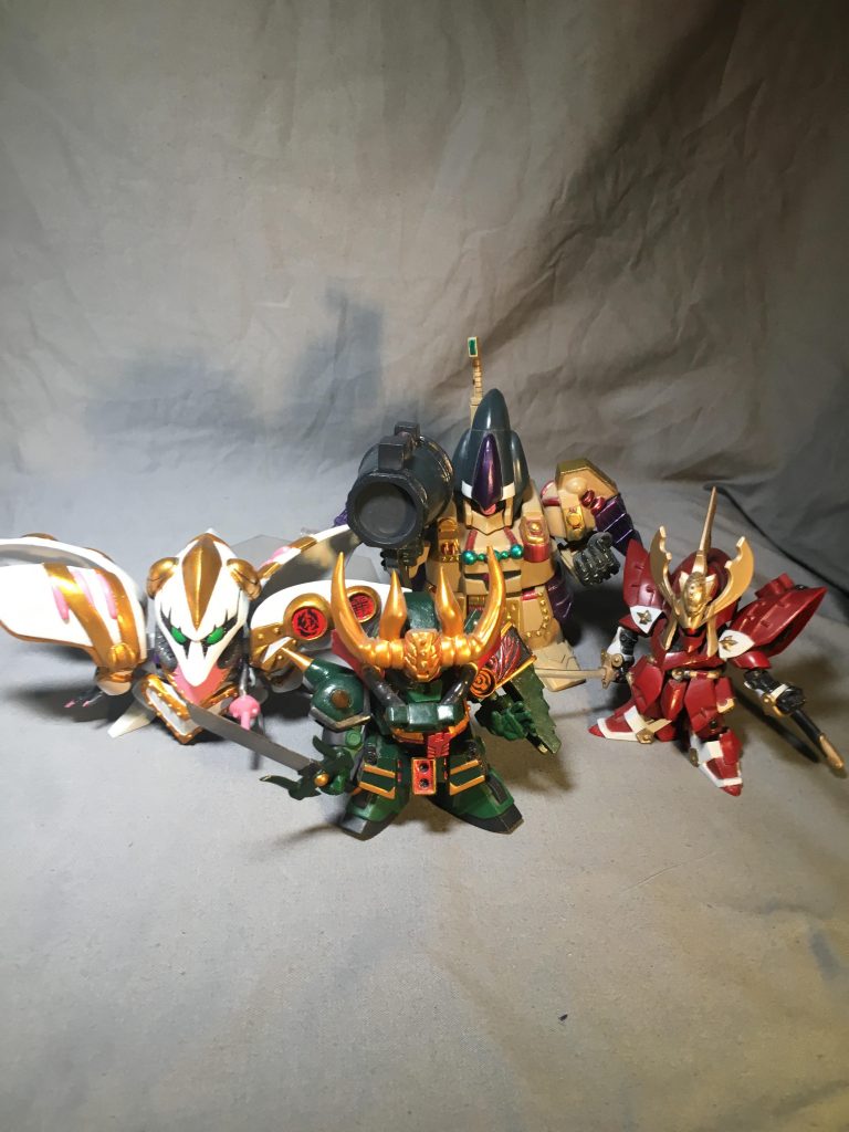 これで時隠軍団がかなり揃ってきました。といってもガレキ漣飛威、殺駆頭、璽悪、玖辺麗の順ですが