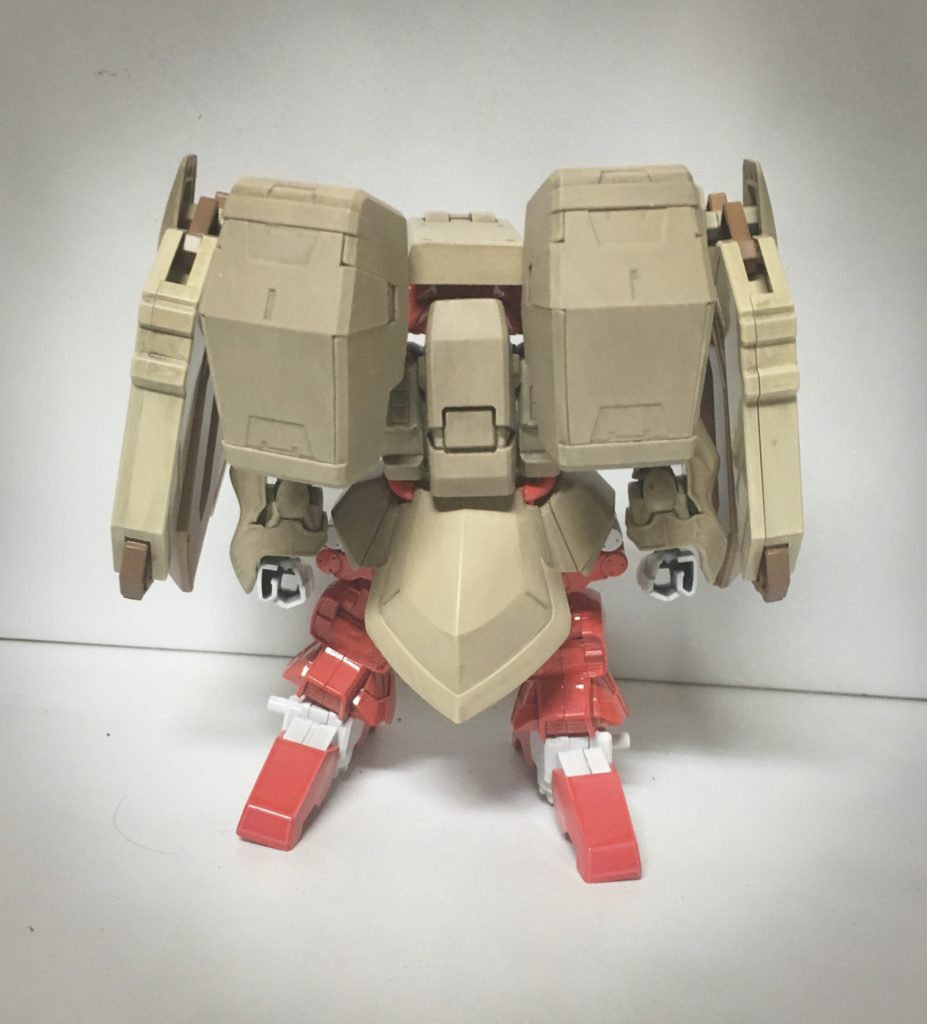 背面
