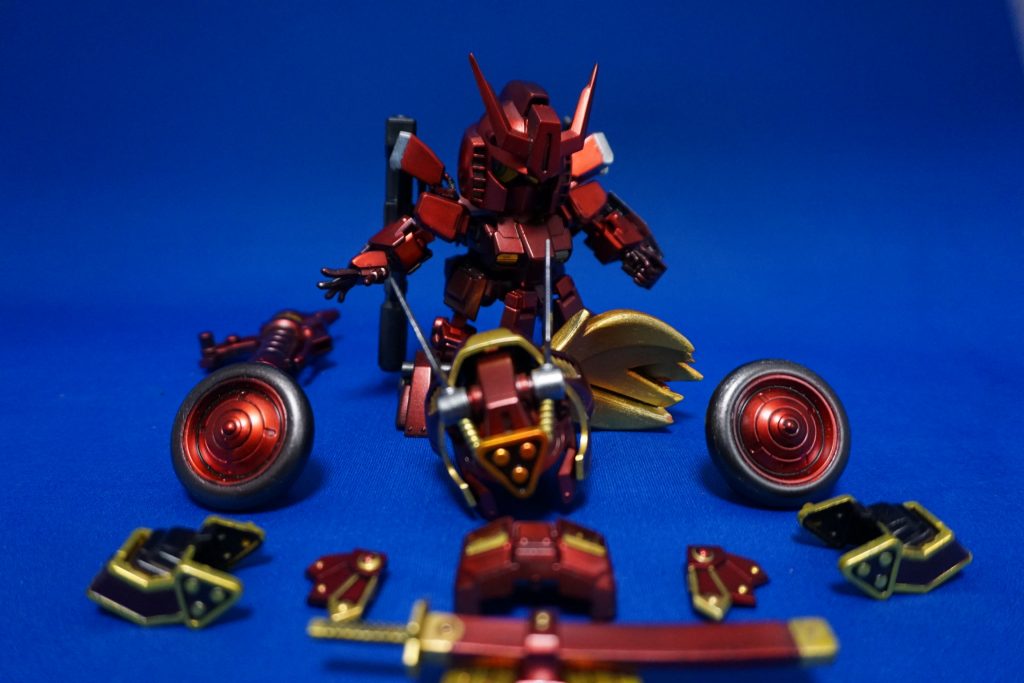 換装！レッドウォーリア！