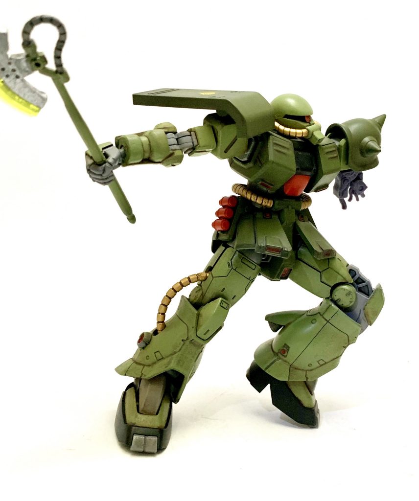 ちょうど衝動買いしたロボット魂verANIMEの破損パーツを取り付けられたのでちょっと借りて来ました