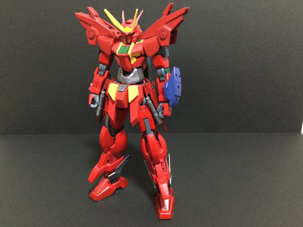 非武装の機体
カラーリングは出来る限り、テスタメントガンダムに近づけました。