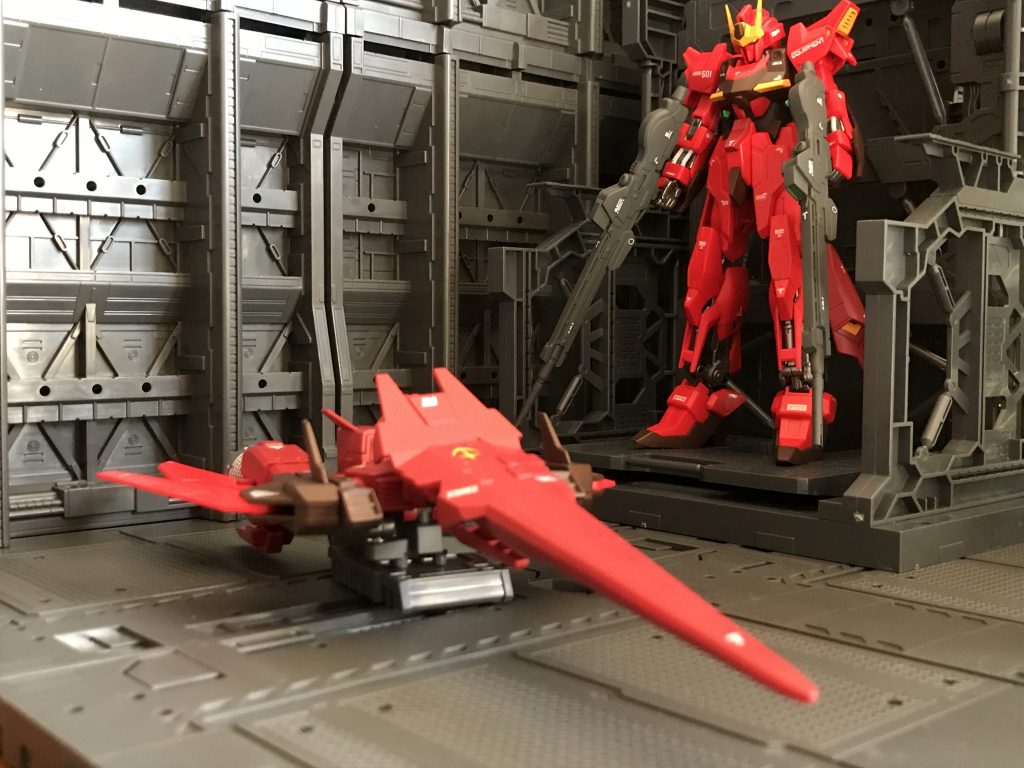 最近、購入したKOTOBUKIYAの
メカニカルチューンベースを使用
してジオラマ風に撮影してみました。