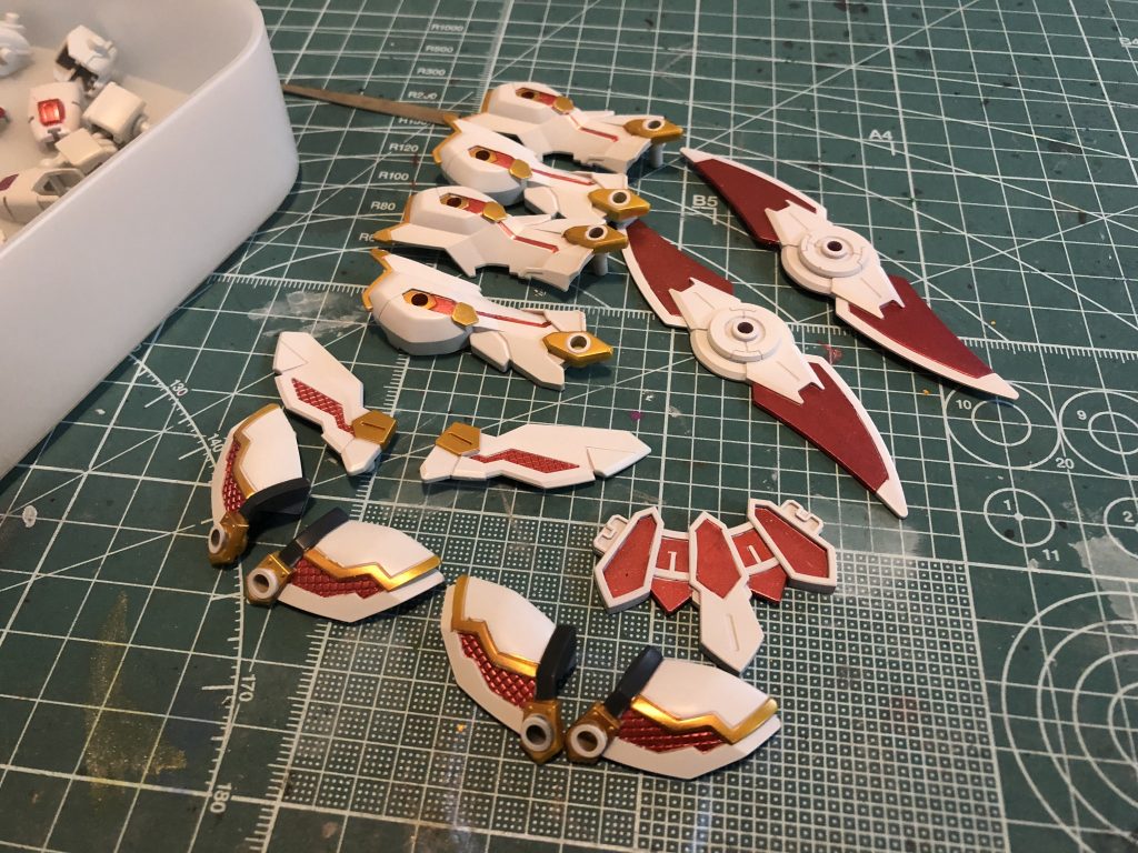 慣れないマスキングに苦労しましたが、零丸で少し自信がついたので、他の武者シリーズにも挑戦しようと思います。