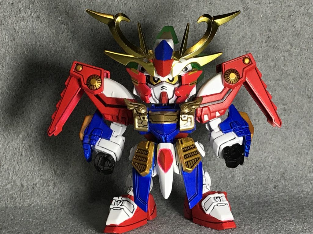 爆熱武者 豪翔(ゴッド)
一番好きなゴッドガンダムをモチーフにしました。ゴッドカッコいいよねゴッド!