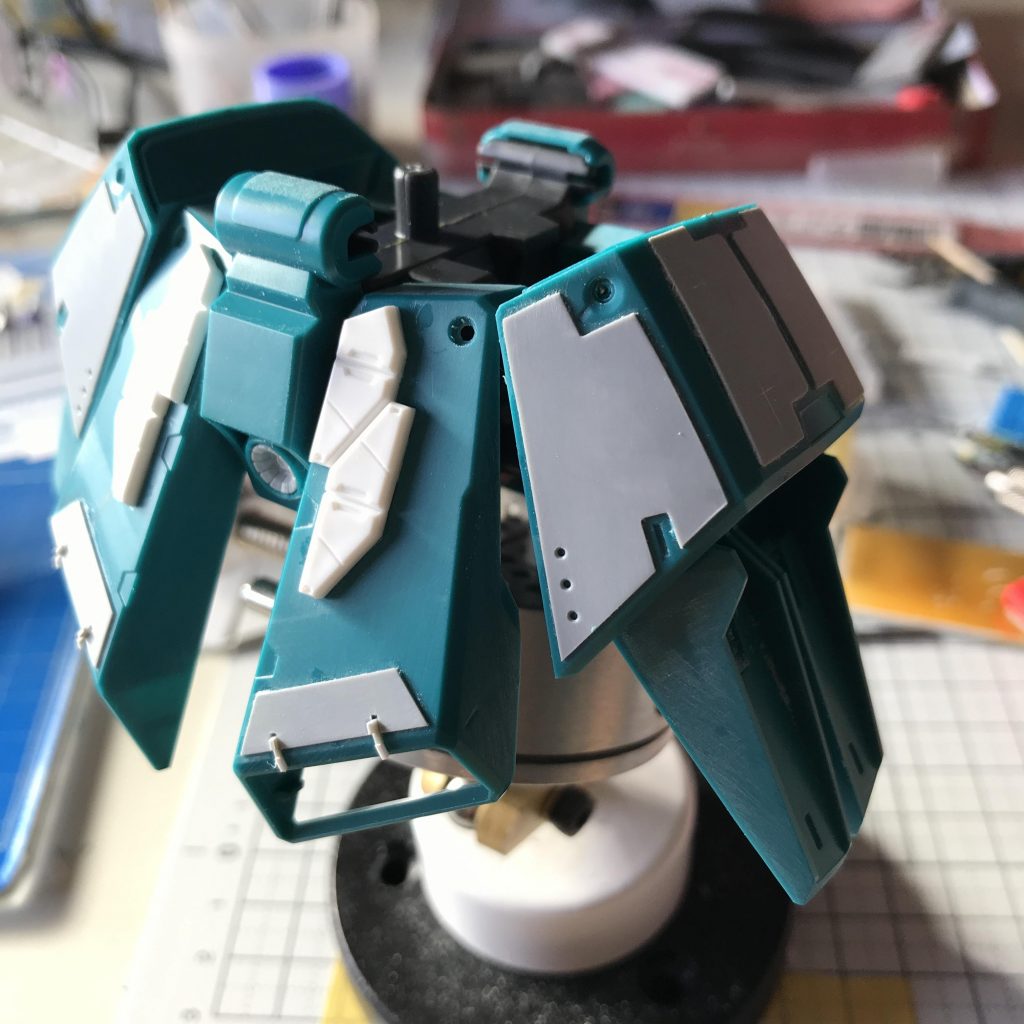 RE/100ヤクトドーガ(ギュネイ・ガス機)–4枚目/制作者：@soraso20032006