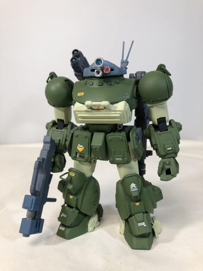 正面から。プロポーションはいじってないです。