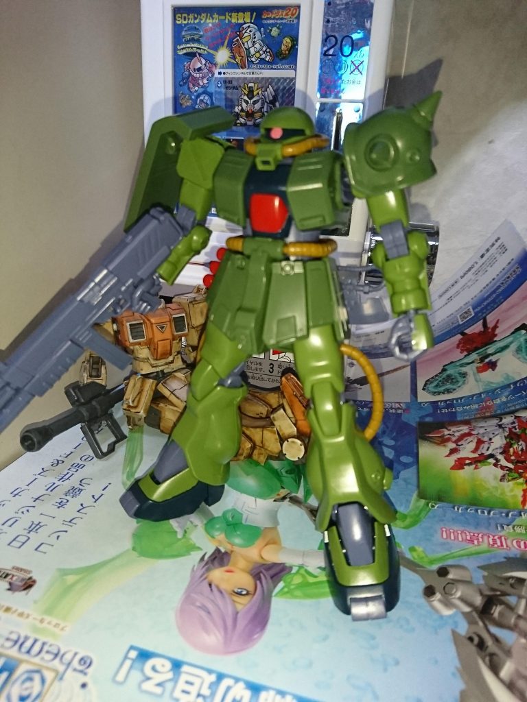 素組みの状態、こうしてみると変えられたかな?って