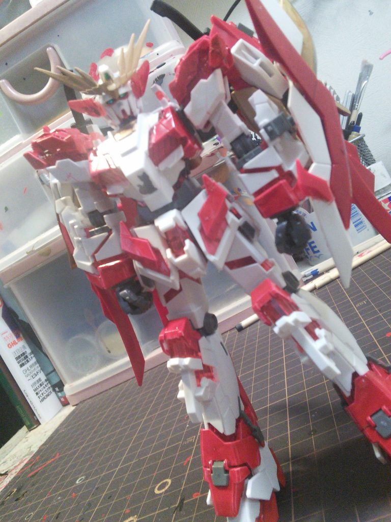 RX-00/burn ユニコーンガンダム炎–5枚目/制作者：Masa.Minno