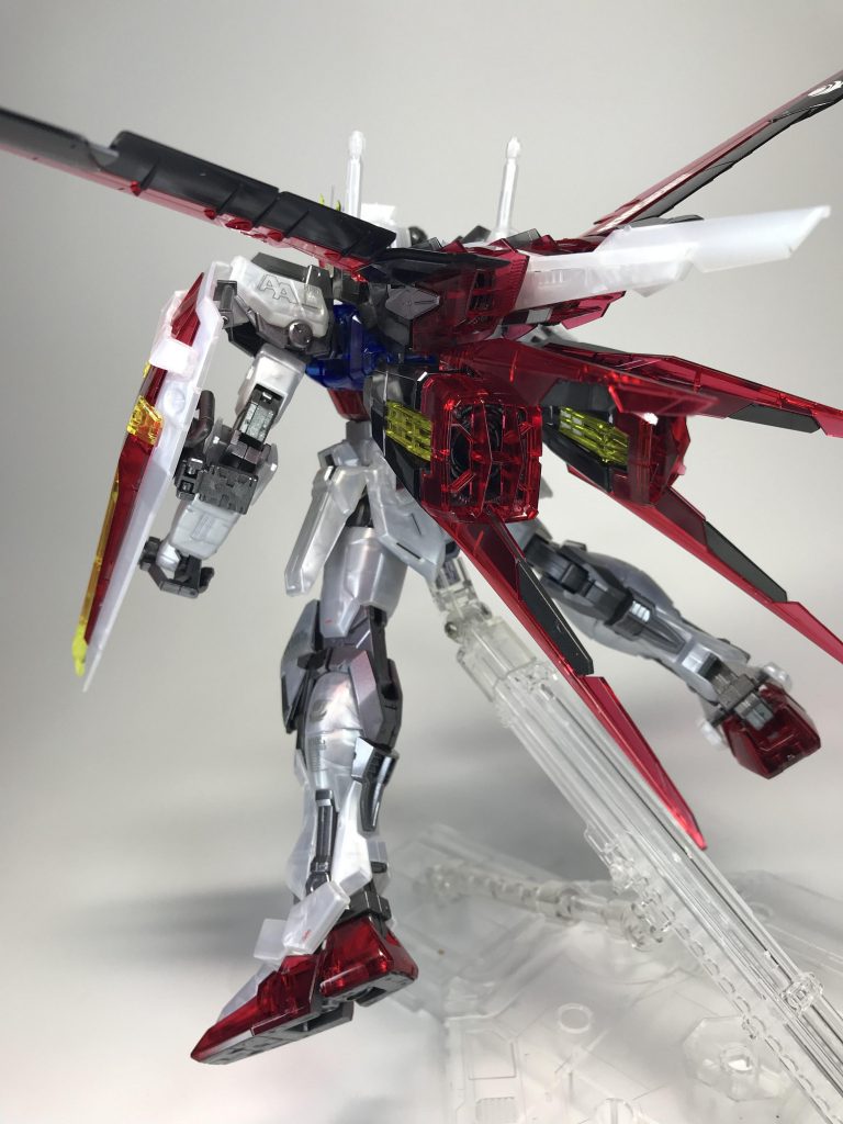 MGエールストライクガンダム クリアカラー ver. フレーム塗装仕上げ–5枚目/制作者：モルガナ
