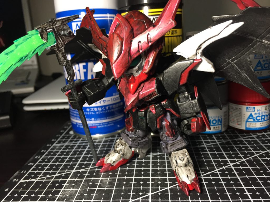 戦場で恐怖を与えるイメージで