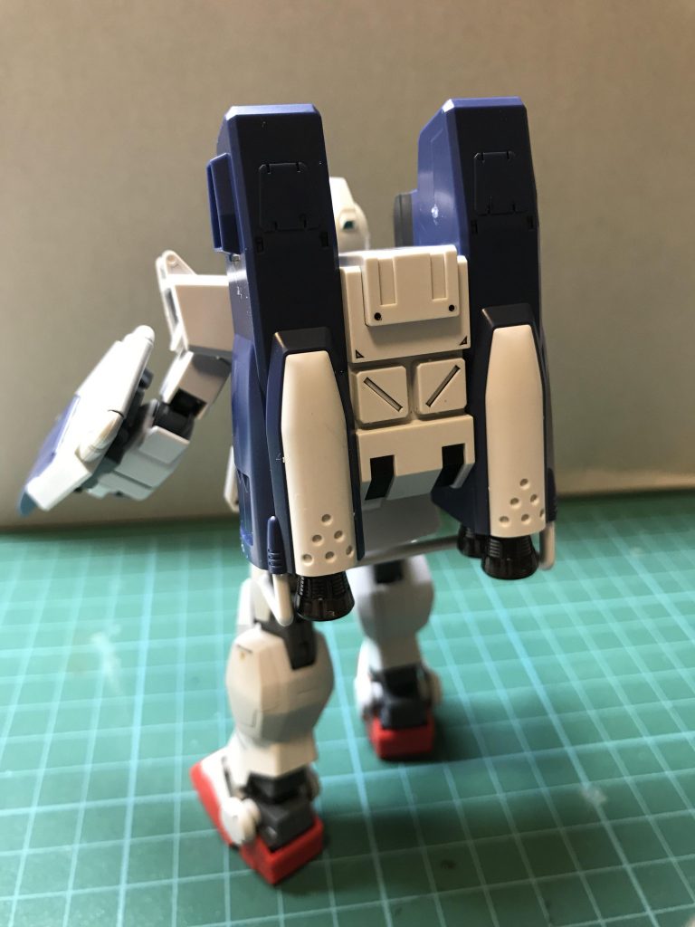 パラシュートパックを装着