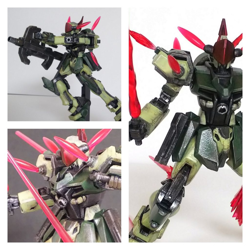 短時間なら近接戦闘に適した速度と破壊力を発揮する筈だが、操縦者の技量が及ばず中途半端な性能に留まる。