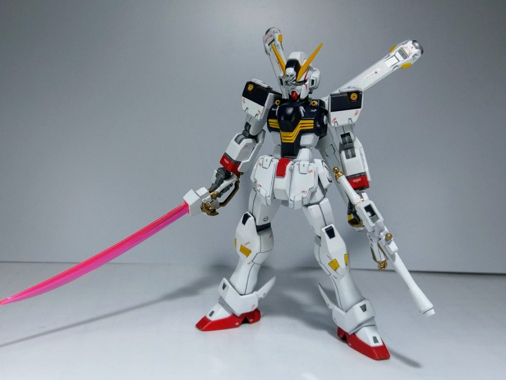 HGのキットの出来がいいので基本的にそのままです。手首は｢ハイディテールマニピュレーター（ジム改用）」を使用してます。