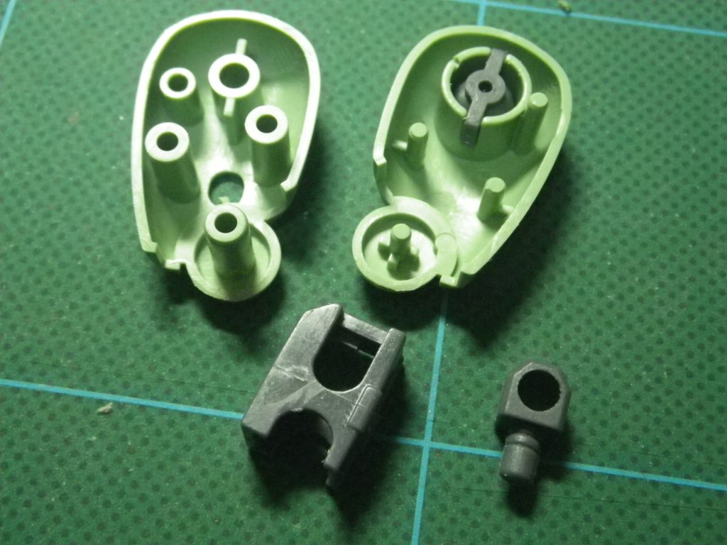 膝の後ハメ加工してます