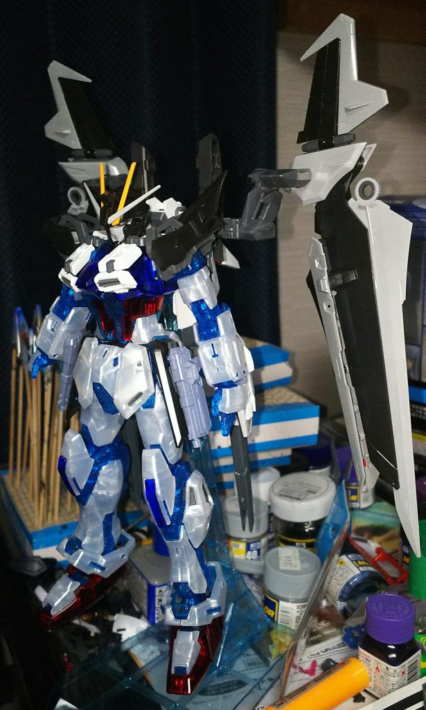 組み合わせは大体こんな感じ、思っていたより加工する部分は少なく、ミキシングは顔以外は特に苦労もなく進められました。