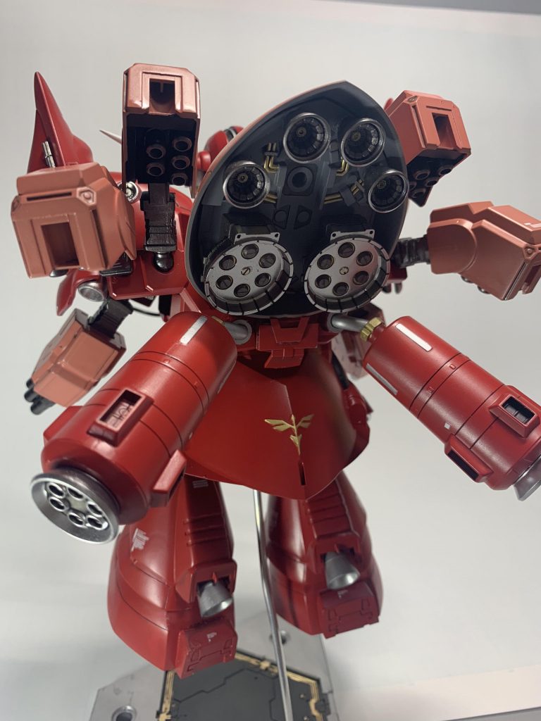 後ろから見るとタコみたいですねw