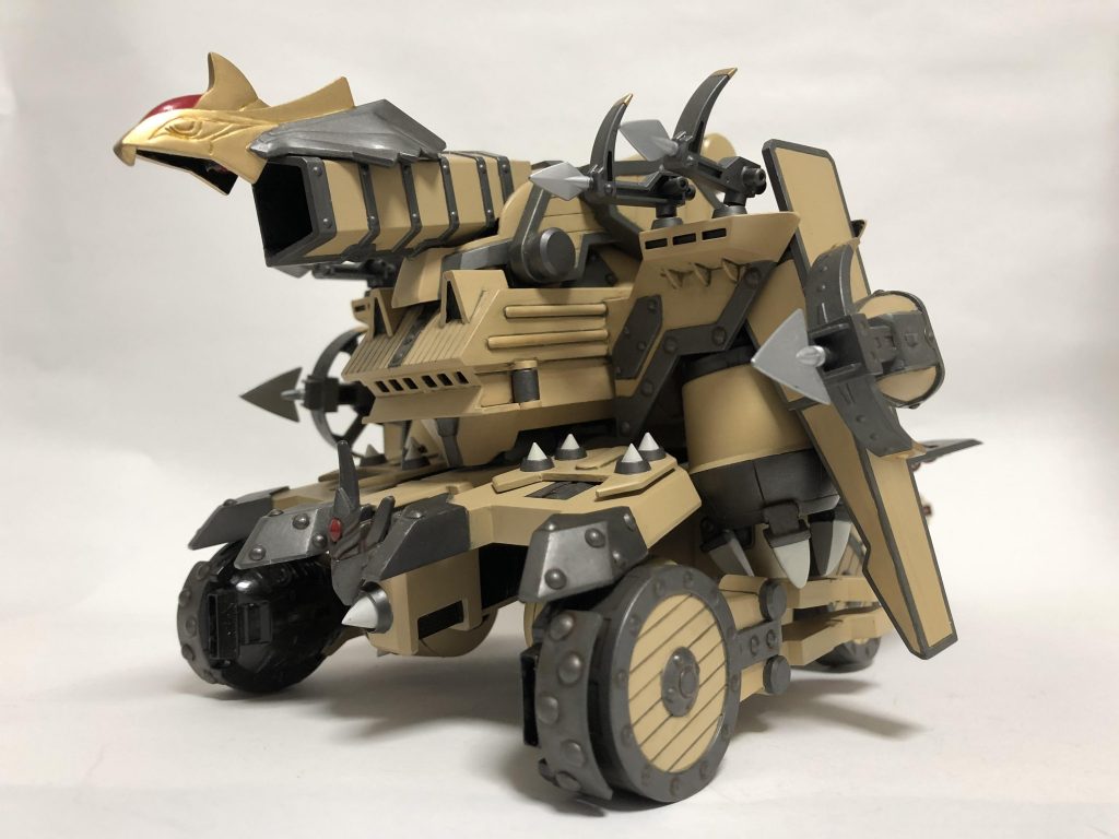 砲撃モード（差し替え無しで変形します）