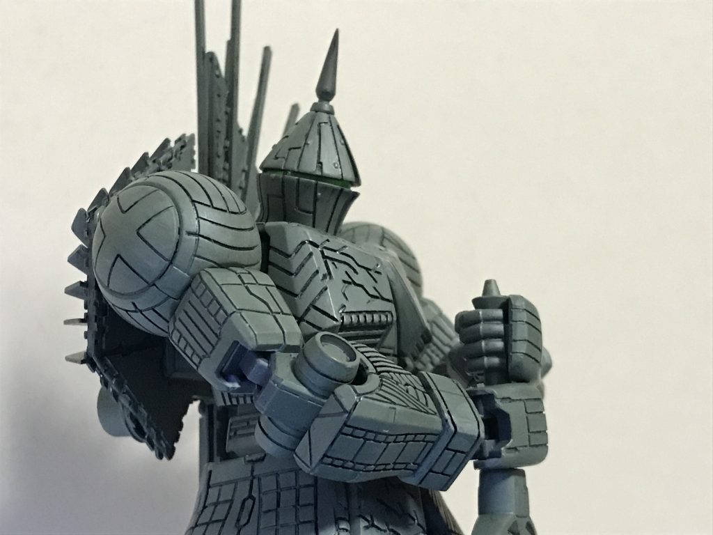 以下、ほぼスジ彫りのみですが製作過程になります。