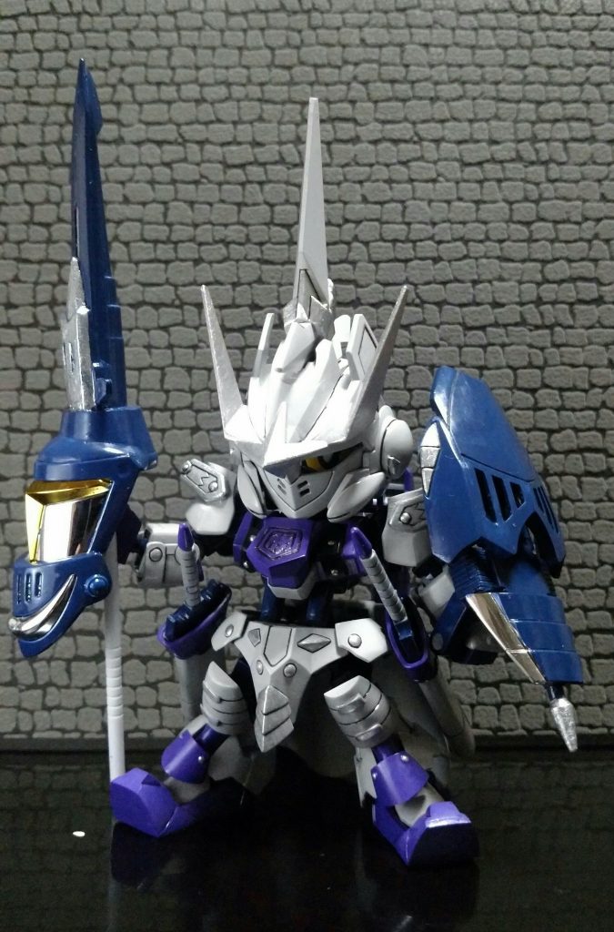 ベースはLGBB騎士ユニコーンとバーサルナイト、魔竜剣士ゼロを中心にミキシングしています。