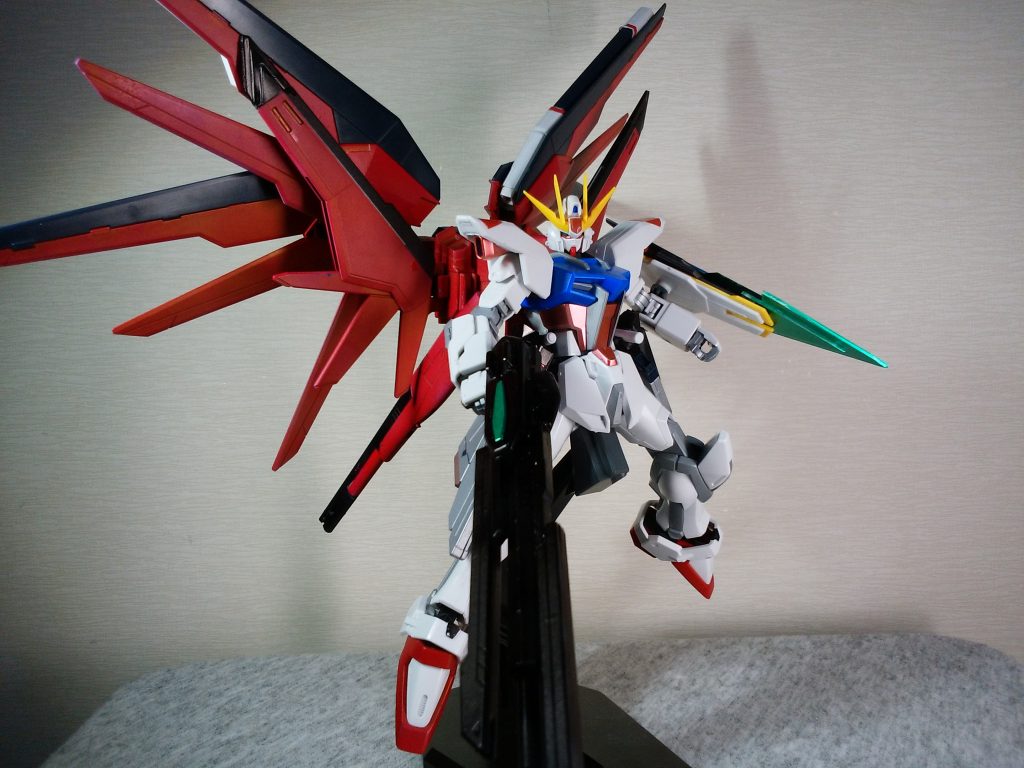 フリーダムストライカーを装備した形態。
これが現状1番、ストライクIIに適している