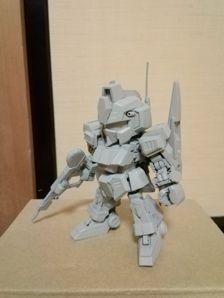 サフ吹きの様子です。