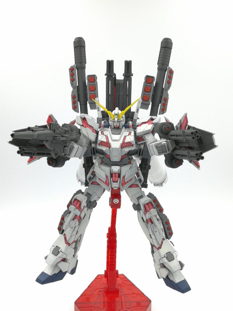 やっぱりフルアーマーは迫力ありますね(笑)
