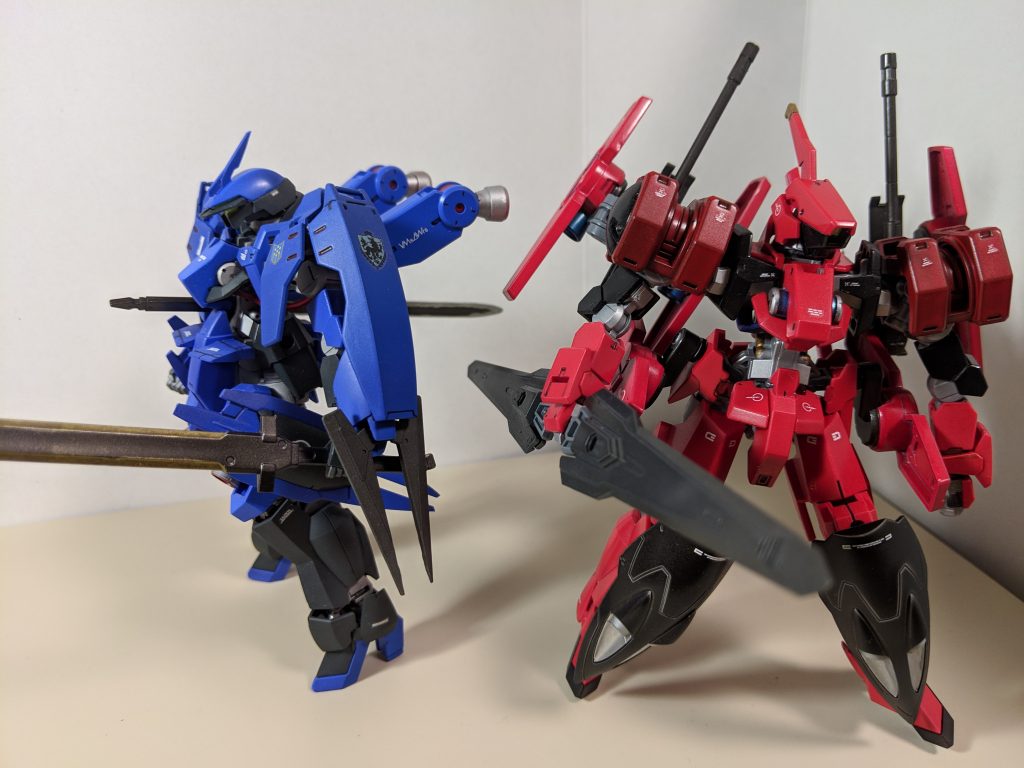 青と赤の機体が並ぶのカッコよくて好きです。
以上となります。ありがとうございました。