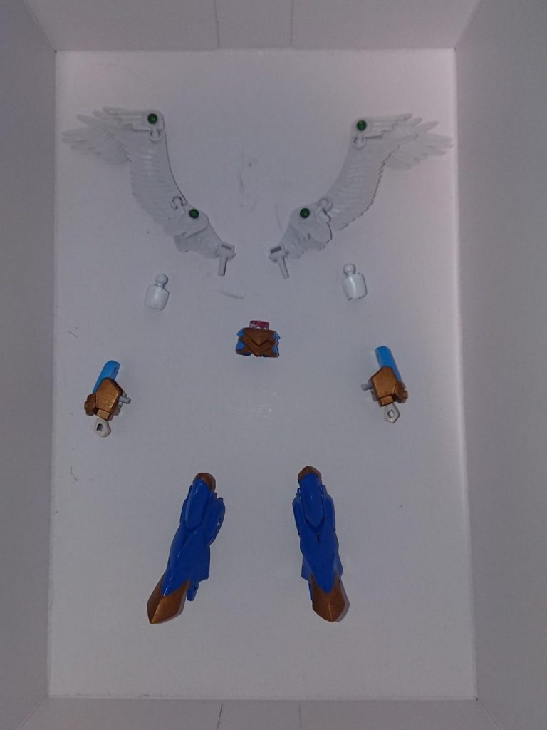 ブルーフェニックスのパーツ構成と位置