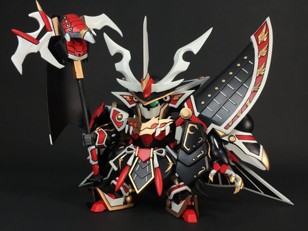 シナンジュ＋魔刃頑駄無をコンセプトに、高貴な悪役を意識して製作しました。