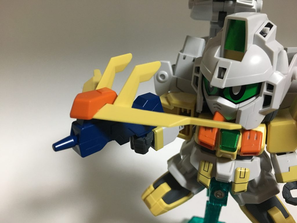 ビームマシンガン、ビームボウガンモード。威力、射程距離が向上する代わりに、装弾数は少なくなる。