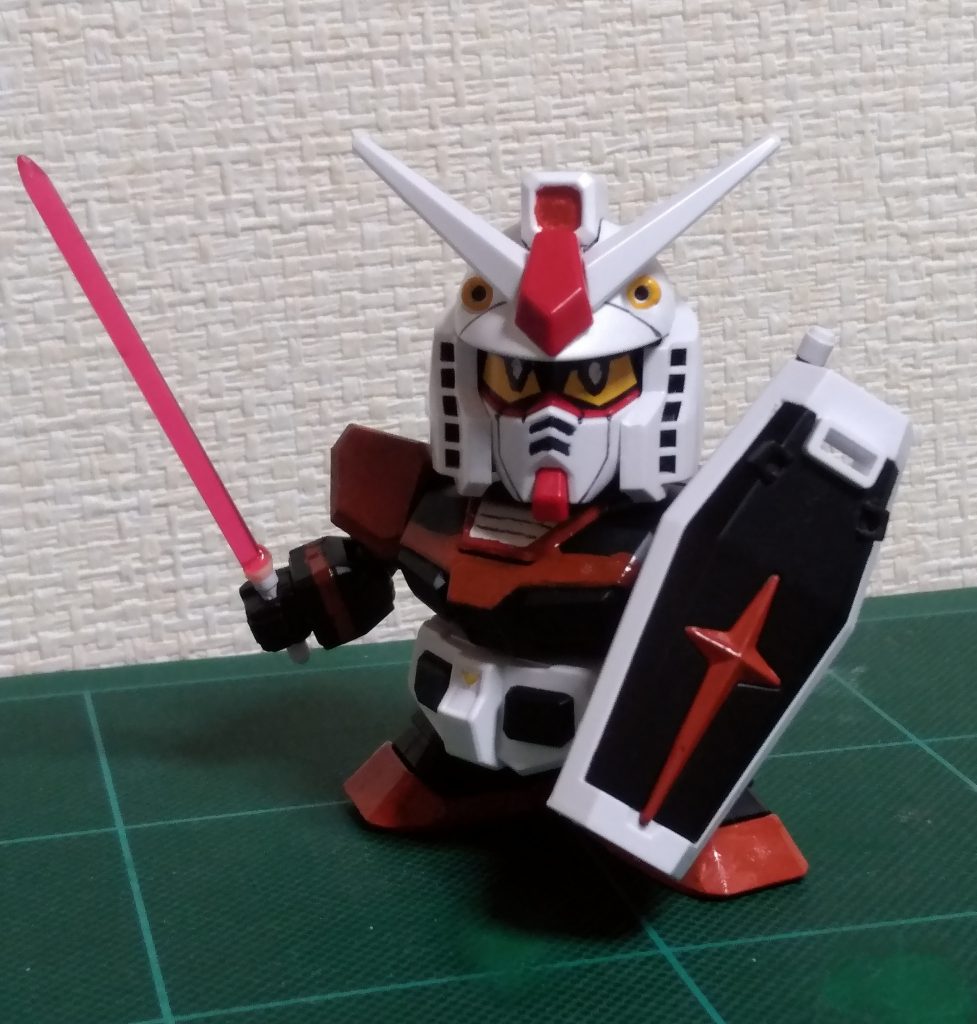 ガンダム　競馬場に立つ–2枚目/制作者：とむきゃっと