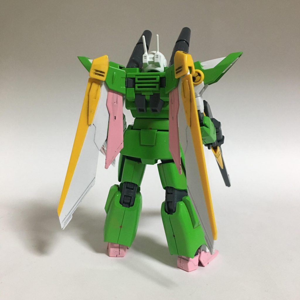 MS形態、背面。