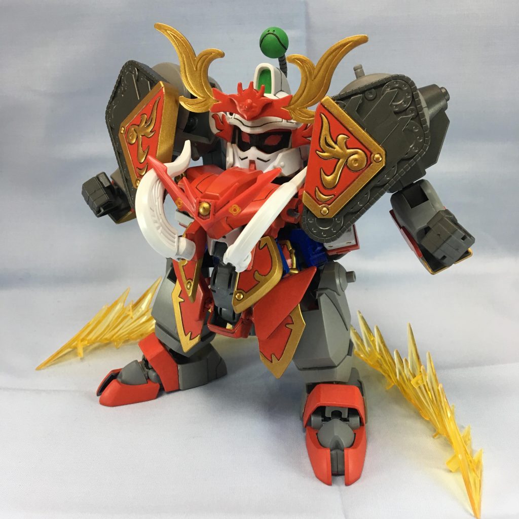 「ウォォォォオ!!!!」
殿様ガンダム 剛嵐神猛怒(ゴランシンモード)