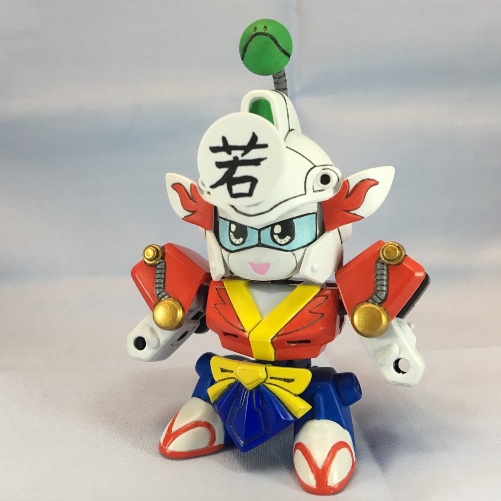 若様ガンダム
将軍である父が行方知れずになってしまい城主となった。
やんちゃ坊主過ぎて家臣達をこまらせているとか。