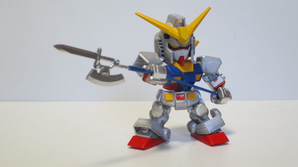 ソードジャベリンを装備　こちらも色々組み合わせの自作です