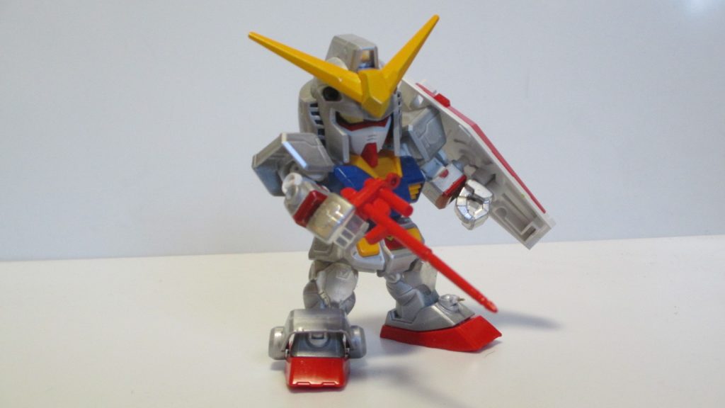 ラッシュライフルを装備　ガンキャノンが入手出来なかった為自作しました