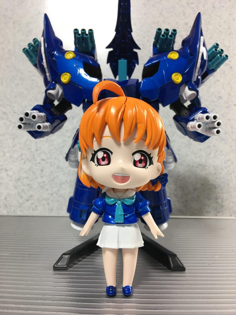 (   。￣v￣。)ﾉ 題「高海千歌とネオジオングの鎧」