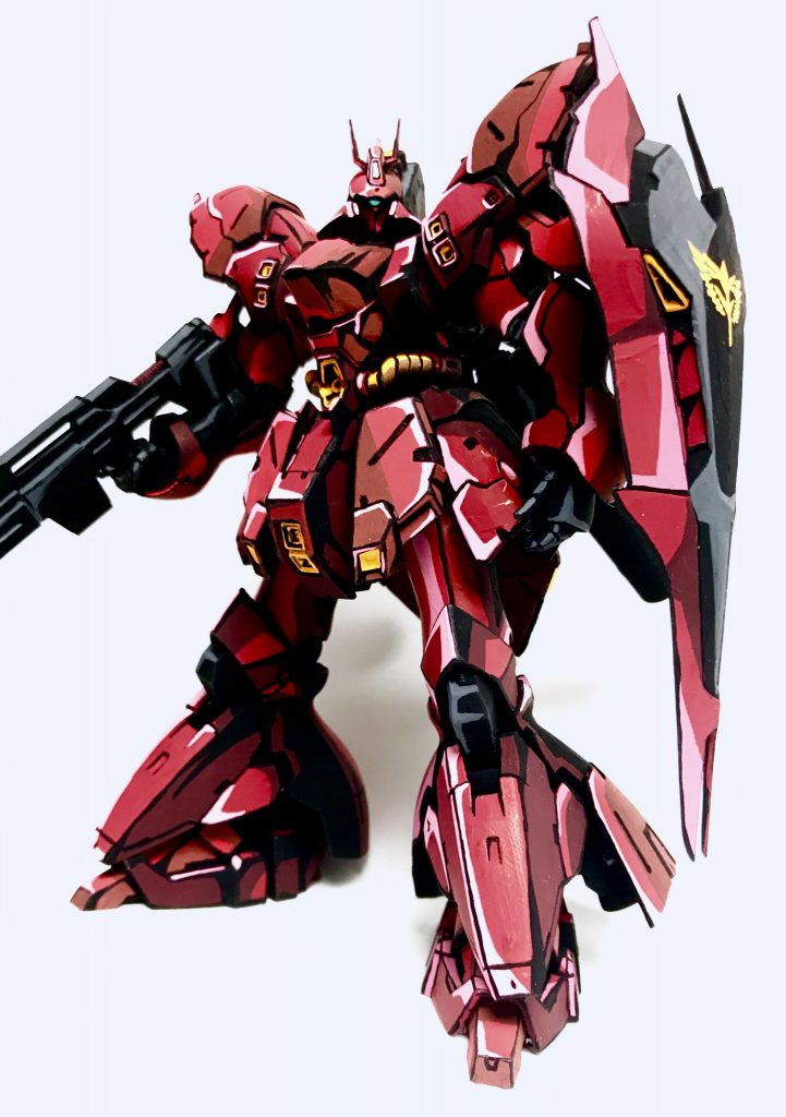 1/144 サザビー アニメイラスト風–4枚目/制作者：@j_gunaka