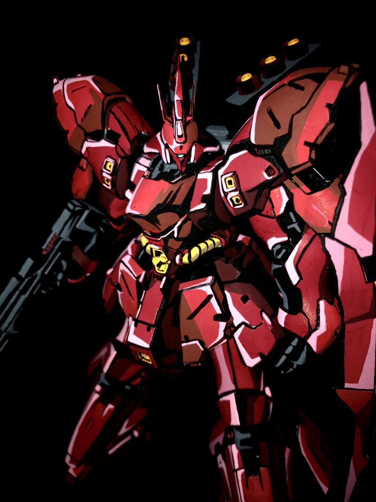 1/144 サザビー アニメイラスト風–2枚目/制作者：@j_gunaka