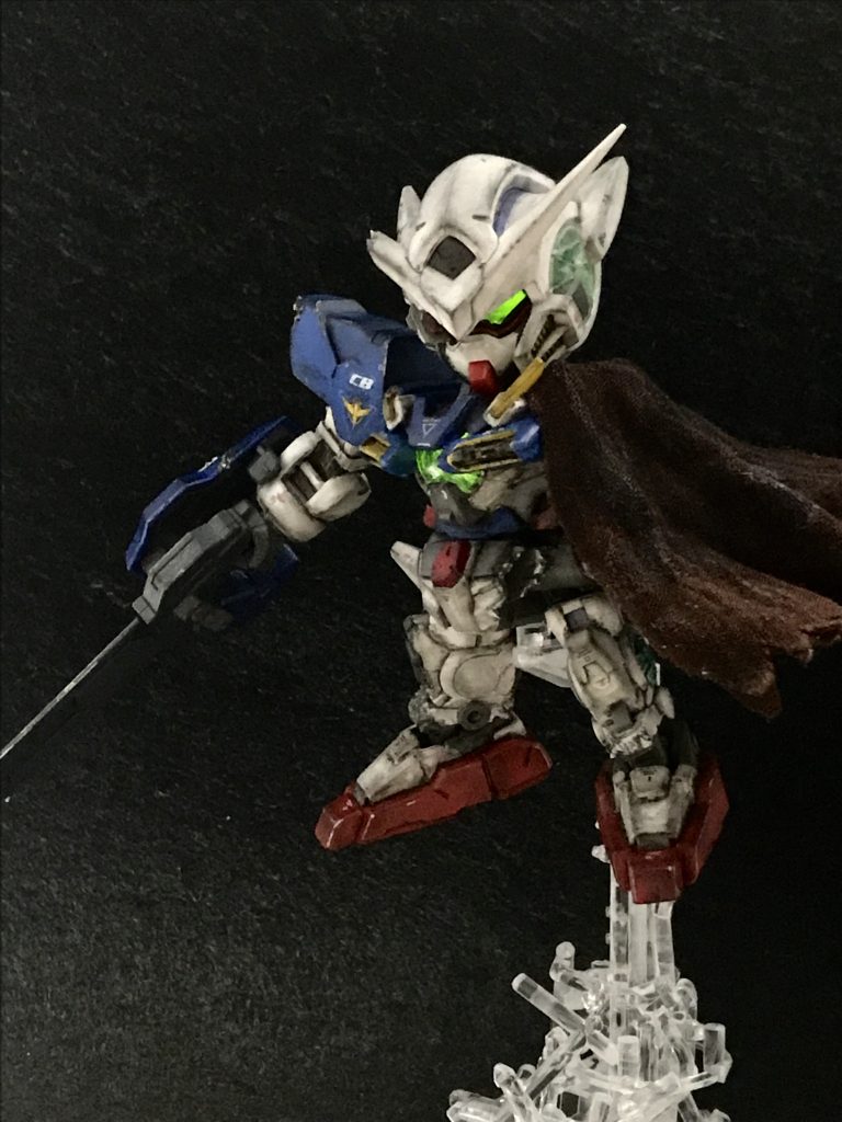 マントは布製。