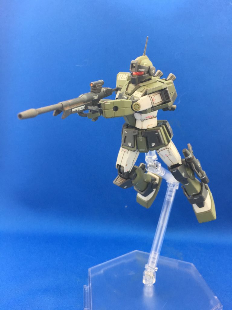 ジムスナイパーカスタムとジムガードカスタムのWカスタムです–4枚目/制作者：gufcustom